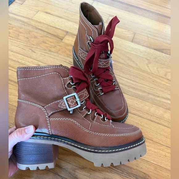 New Free People Jasper Hiker Ankle Vintage Tan 10 - Picture 9 of 9